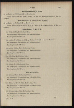 Post- und Telegraphen-Verordnungsblatt für das Verwaltungsgebiet des K.-K. Handelsministeriums 19081231 Seite: 9