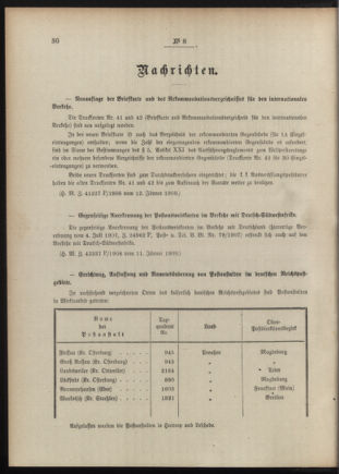 Post- und Telegraphen-Verordnungsblatt für das Verwaltungsgebiet des K.-K. Handelsministeriums 19090116 Seite: 2