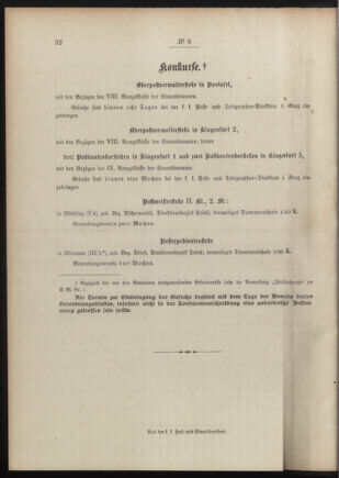 Post- und Telegraphen-Verordnungsblatt für das Verwaltungsgebiet des K.-K. Handelsministeriums 19090116 Seite: 4