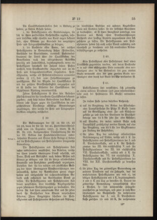 Post- und Telegraphen-Verordnungsblatt für das Verwaltungsgebiet des K.-K. Handelsministeriums 19090126 Seite: 11