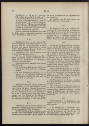 Post- und Telegraphen-Verordnungsblatt für das Verwaltungsgebiet des K.-K. Handelsministeriums 19090126 Seite: 12