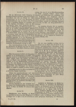 Post- und Telegraphen-Verordnungsblatt für das Verwaltungsgebiet des K.-K. Handelsministeriums 19090126 Seite: 25