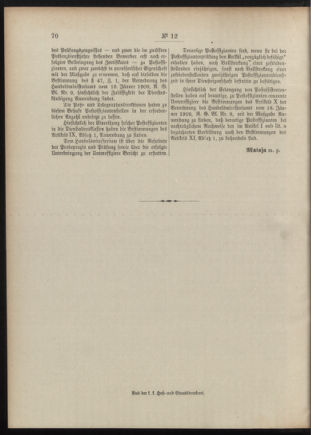 Post- und Telegraphen-Verordnungsblatt für das Verwaltungsgebiet des K.-K. Handelsministeriums 19090126 Seite: 26