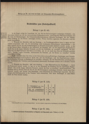 Post- und Telegraphen-Verordnungsblatt für das Verwaltungsgebiet des K.-K. Handelsministeriums 19090407 Seite: 5