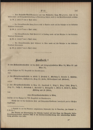 Post- und Telegraphen-Verordnungsblatt für das Verwaltungsgebiet des K.-K. Handelsministeriums 19090415 Seite: 3