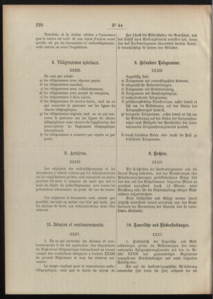 Post- und Telegraphen-Verordnungsblatt für das Verwaltungsgebiet des K.-K. Handelsministeriums 19090424 Seite: 20