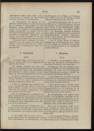 Post- und Telegraphen-Verordnungsblatt für das Verwaltungsgebiet des K.-K. Handelsministeriums 19090424 Seite: 21