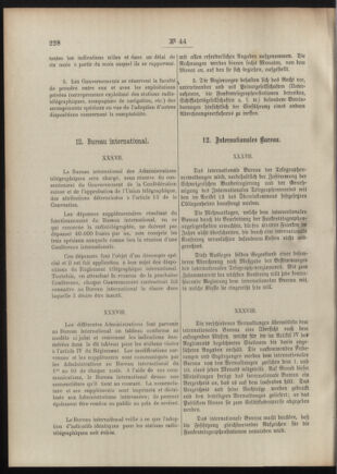 Post- und Telegraphen-Verordnungsblatt für das Verwaltungsgebiet des K.-K. Handelsministeriums 19090424 Seite: 22