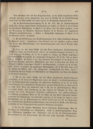 Post- und Telegraphen-Verordnungsblatt für das Verwaltungsgebiet des K.-K. Handelsministeriums 19090424 Seite: 27