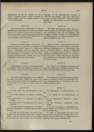 Post- und Telegraphen-Verordnungsblatt für das Verwaltungsgebiet des K.-K. Handelsministeriums 19090424 Seite: 3