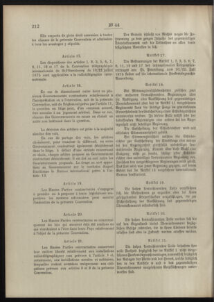 Post- und Telegraphen-Verordnungsblatt für das Verwaltungsgebiet des K.-K. Handelsministeriums 19090424 Seite: 6