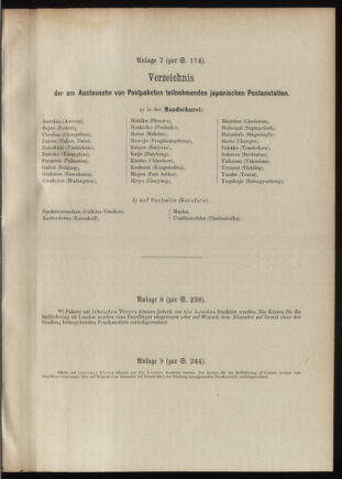 Post- und Telegraphen-Verordnungsblatt für das Verwaltungsgebiet des K.-K. Handelsministeriums 19090428 Seite: 9