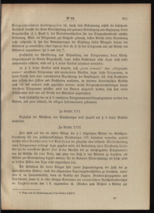 Post- und Telegraphen-Verordnungsblatt für das Verwaltungsgebiet des K.-K. Handelsministeriums 19090618 Seite: 3