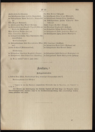 Post- und Telegraphen-Verordnungsblatt für das Verwaltungsgebiet des K.-K. Handelsministeriums 19090628 Seite: 3