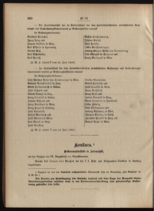 Post- und Telegraphen-Verordnungsblatt für das Verwaltungsgebiet des K.-K. Handelsministeriums 19090705 Seite: 2