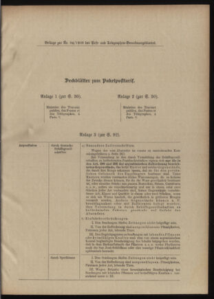 Post- und Telegraphen-Verordnungsblatt für das Verwaltungsgebiet des K.-K. Handelsministeriums 19090831 Seite: 5