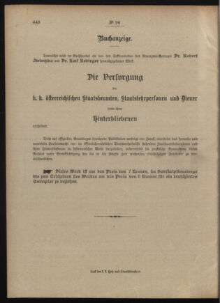 Post- und Telegraphen-Verordnungsblatt für das Verwaltungsgebiet des K.-K. Handelsministeriums 19090904 Seite: 4