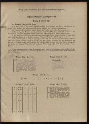 Post- und Telegraphen-Verordnungsblatt für das Verwaltungsgebiet des K.-K. Handelsministeriums 19090911 Seite: 3