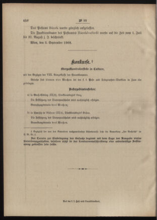 Post- und Telegraphen-Verordnungsblatt für das Verwaltungsgebiet des K.-K. Handelsministeriums 19090914 Seite: 4