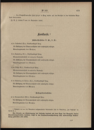 Post- und Telegraphen-Verordnungsblatt für das Verwaltungsgebiet des K.-K. Handelsministeriums 19090924 Seite: 3