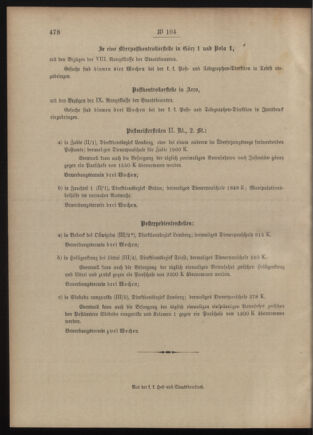 Post- und Telegraphen-Verordnungsblatt für das Verwaltungsgebiet des K.-K. Handelsministeriums 19090928 Seite: 4