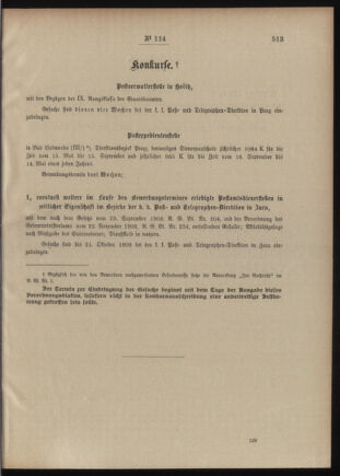 Post- und Telegraphen-Verordnungsblatt für das Verwaltungsgebiet des K.-K. Handelsministeriums 19091020 Seite: 3