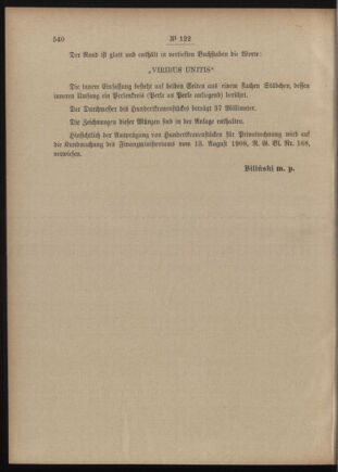 Post- und Telegraphen-Verordnungsblatt für das Verwaltungsgebiet des K.-K. Handelsministeriums 19091110 Seite: 2