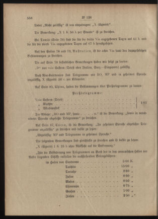 Post- und Telegraphen-Verordnungsblatt für das Verwaltungsgebiet des K.-K. Handelsministeriums 19091123 Seite: 4