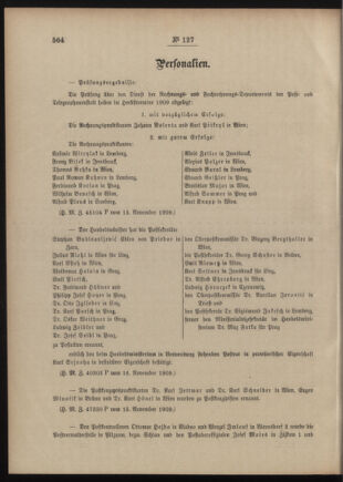 Post- und Telegraphen-Verordnungsblatt für das Verwaltungsgebiet des K.-K. Handelsministeriums 19091124 Seite: 2