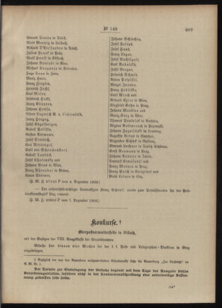 Post- und Telegraphen-Verordnungsblatt für das Verwaltungsgebiet des K.-K. Handelsministeriums 19091215 Seite: 3