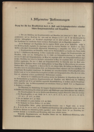 Post- und Telegraphen-Verordnungsblatt für das Verwaltungsgebiet des K.-K. Handelsministeriums 1909bl04 Seite: 230