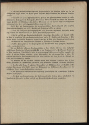 Post- und Telegraphen-Verordnungsblatt für das Verwaltungsgebiet des K.-K. Handelsministeriums 1909bl04 Seite: 231