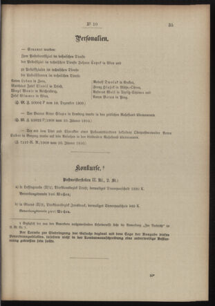 Post- und Telegraphen-Verordnungsblatt für das Verwaltungsgebiet des K.-K. Handelsministeriums 19100115 Seite: 3