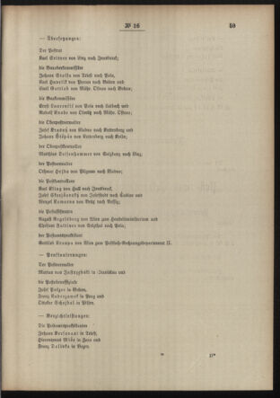 Post- und Telegraphen-Verordnungsblatt für das Verwaltungsgebiet des K.-K. Handelsministeriums 19100129 Seite: 3