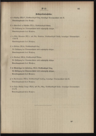 Post- und Telegraphen-Verordnungsblatt für das Verwaltungsgebiet des K.-K. Handelsministeriums 19100210 Seite: 3