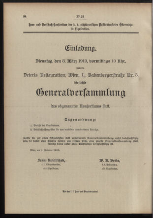 Post- und Telegraphen-Verordnungsblatt für das Verwaltungsgebiet des K.-K. Handelsministeriums 19100214 Seite: 4