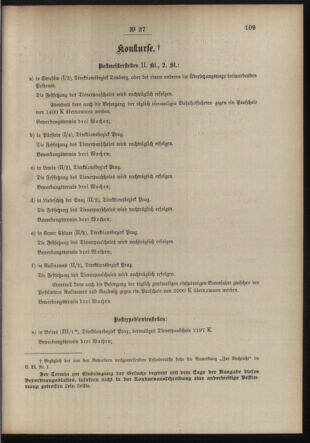 Post- und Telegraphen-Verordnungsblatt für das Verwaltungsgebiet des K.-K. Handelsministeriums 19100221 Seite: 7