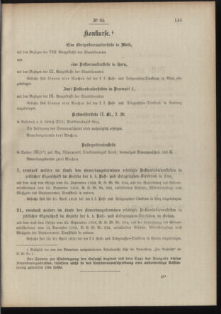 Post- und Telegraphen-Verordnungsblatt für das Verwaltungsgebiet des K.-K. Handelsministeriums 19100314 Seite: 3