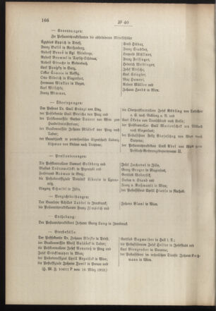 Post- und Telegraphen-Verordnungsblatt für das Verwaltungsgebiet des K.-K. Handelsministeriums 19100322 Seite: 2