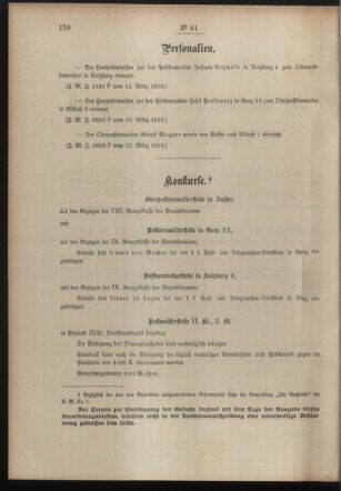 Post- und Telegraphen-Verordnungsblatt für das Verwaltungsgebiet des K.-K. Handelsministeriums 19100323 Seite: 2