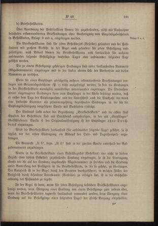 Post- und Telegraphen-Verordnungsblatt für das Verwaltungsgebiet des K.-K. Handelsministeriums 19100405 Seite: 3