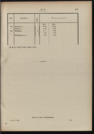 Post- und Telegraphen-Verordnungsblatt für das Verwaltungsgebiet des K.-K. Handelsministeriums 19100425 Seite: 13