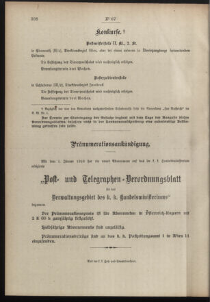 Post- und Telegraphen-Verordnungsblatt für das Verwaltungsgebiet des K.-K. Handelsministeriums 19100512 Seite: 4