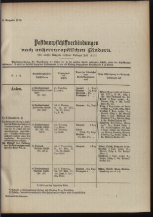 Post- und Telegraphen-Verordnungsblatt für das Verwaltungsgebiet des K.-K. Handelsministeriums 19100519 Seite: 5