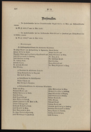 Post- und Telegraphen-Verordnungsblatt für das Verwaltungsgebiet des K.-K. Handelsministeriums 19100521 Seite: 2