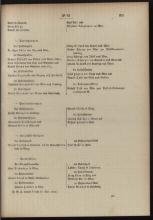 Post- und Telegraphen-Verordnungsblatt für das Verwaltungsgebiet des K.-K. Handelsministeriums 19100521 Seite: 3