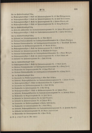 Post- und Telegraphen-Verordnungsblatt für das Verwaltungsgebiet des K.-K. Handelsministeriums 19100528 Seite: 3