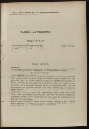 Post- und Telegraphen-Verordnungsblatt für das Verwaltungsgebiet des K.-K. Handelsministeriums 19100604 Seite: 3