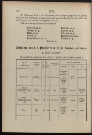 Post- und Telegraphen-Verordnungsblatt für das Verwaltungsgebiet des K.-K. Handelsministeriums 19100620 Seite: 2