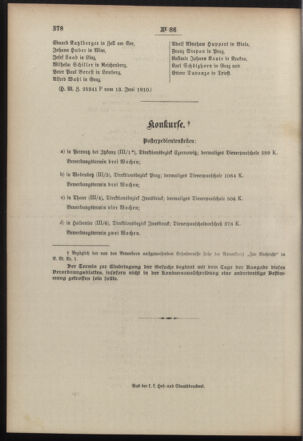 Post- und Telegraphen-Verordnungsblatt für das Verwaltungsgebiet des K.-K. Handelsministeriums 19100621 Seite: 4